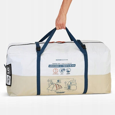 HIT OF THE SEASON!!! Camping tent inflatable Quechua Air Seconds 4.1 F&B 4 pers Brand Quechua