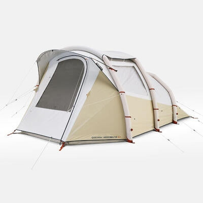 HIT OF THE SEASON!!! Camping tent inflatable Quechua Air Seconds 4.1 F&B 4 pers Waterproofness 2000 mm