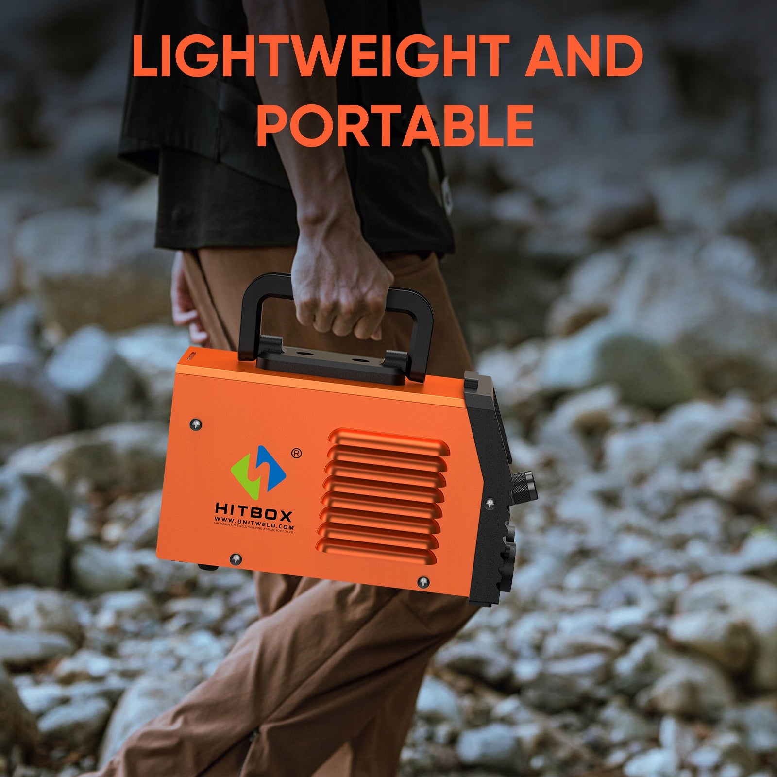 HITBOX ARC200S Welding Machine MMA LIFT TIG 10-200A Portable Home Welder Device weight 3.5 kg