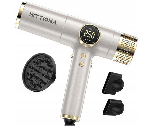 HITTIONA DUAL VOLTAGE HAIR DRYER 100-240V