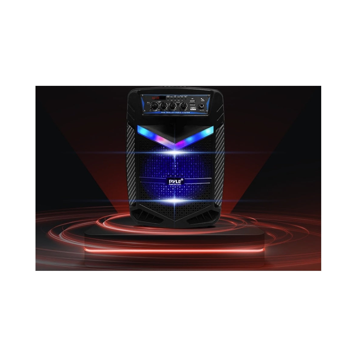HIT_ Portable speaker Pyle PPHP842B black 400W Bluetooth KARAOKE Packaging status original