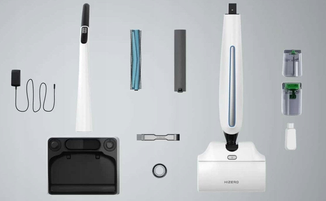 HIZERO F500 Vacuum Cleaner Bionic Mop 4in1 Wireless Hard Floor Cleaner Manufacturer code F500