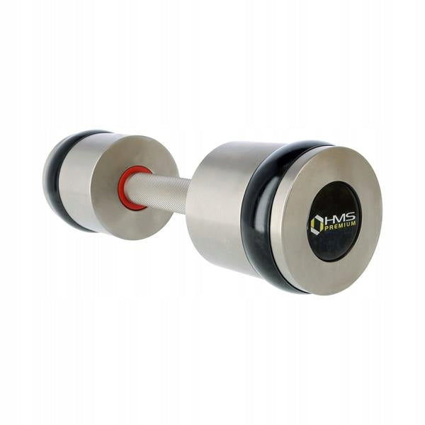 HMS DUMBLERS Chrome plated 2x10kg SOLID TRAINING Brand HMS