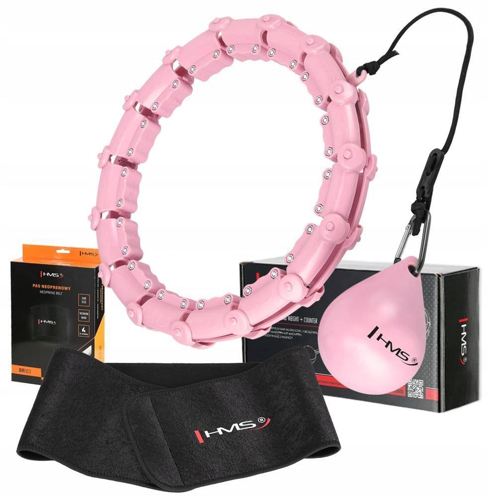 HMS Hula Hop Slimming With Weight and Protrusions + Slimming Belt