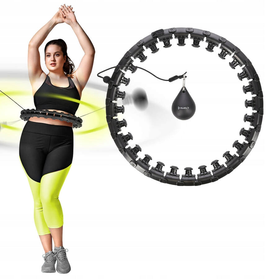 HMS Hula Hop With Load and Protrusions + Slimming Belt PLUS SIZE Brand HMS