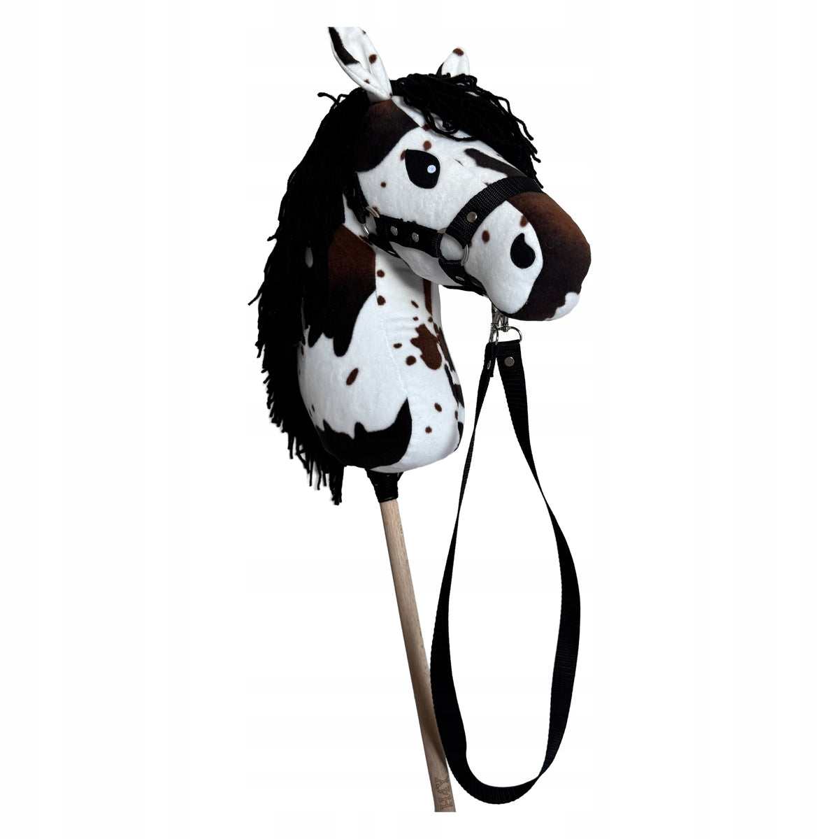 HOBBY HORSE A3 LARGE + ENGRAVING + CANTAR + REINS -H4Y HORSE ON STICK PATCH Packaging status original