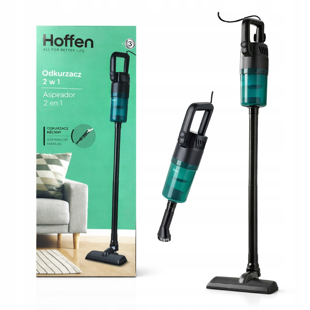 HOFFEN Bagless Upright Vacuum Cleaner 600W Mains Power Supply SVC-6062