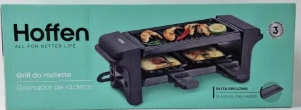 HOFFEN ELECTRIC GRILL FOR RACLETTE RG-4274-C Packaging status original