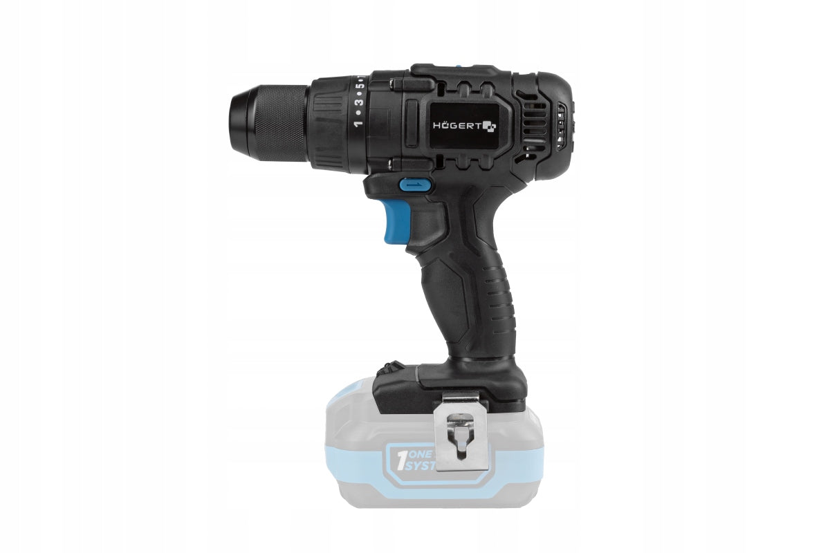 HOGERT Cordless Drilling Machine 50Nm 18V HT2E220-0DD Manufacturer code HT2E220-0DD