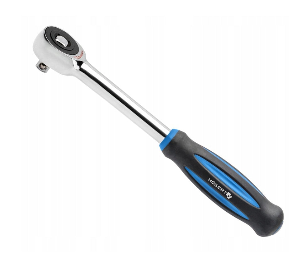 HOGERT Ratchet with 1/2" rotating handle, 60 teeth, CrMo HT1R372 Manufacturer code HT1R372