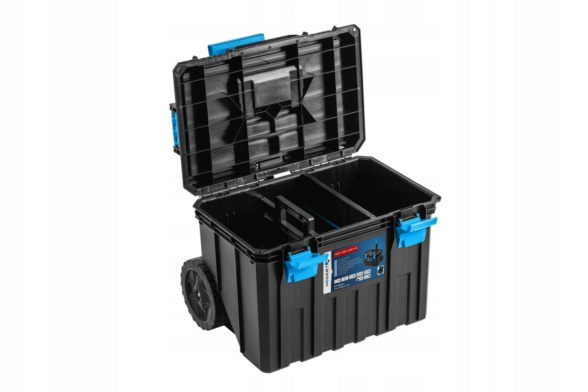 HOGERT TOOL BOX ON WHEELS UP TO 50KG 3 ORGANIZERS HT7G501 Manufacturer code HT7G501
