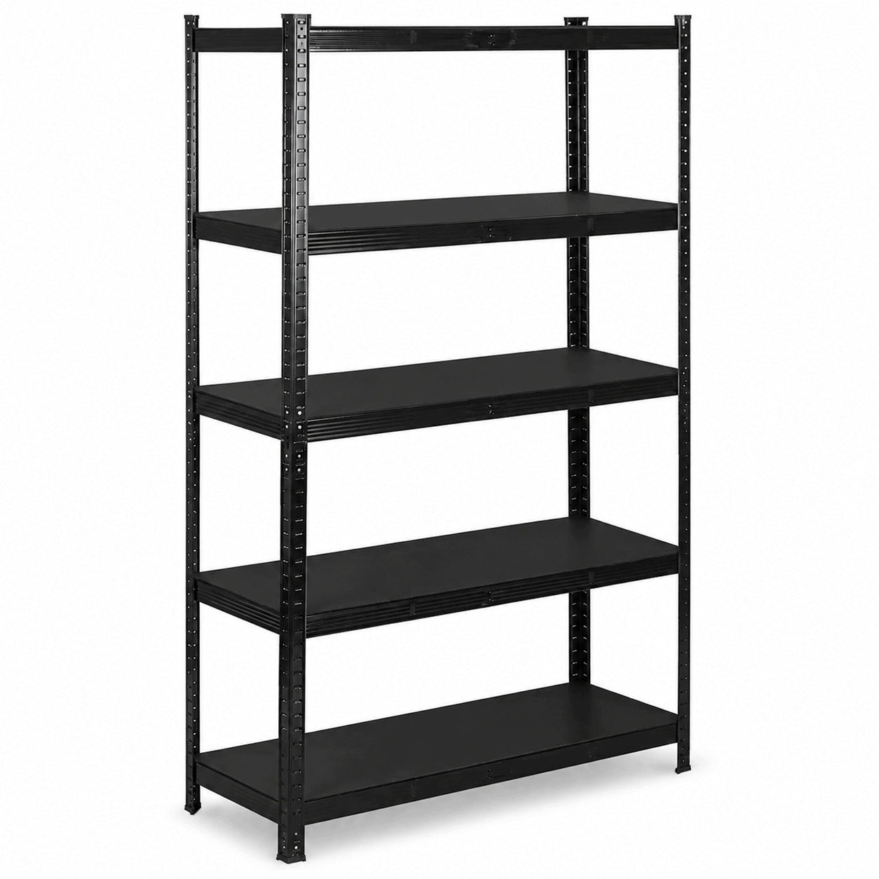 HÖGLER METAL STORAGE RACK 5 shelves LIFTING CAPACITY 875kg 180x90x40 BLACK