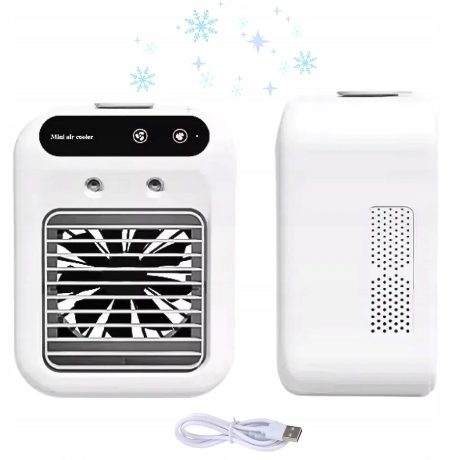 HÖGLER Water Air Conditioner Mini Air Cooler Fan Humidifier Mobile3in1 Manufacturer code 4697