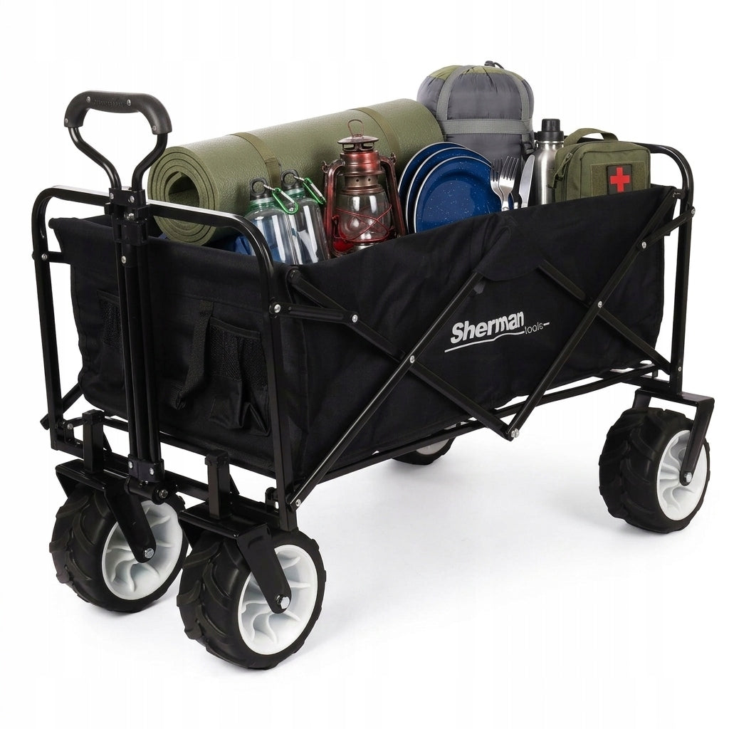 HOLIDAY TROLLEY folding transport CC1 + MESH | Sherman Capacity 120 l
