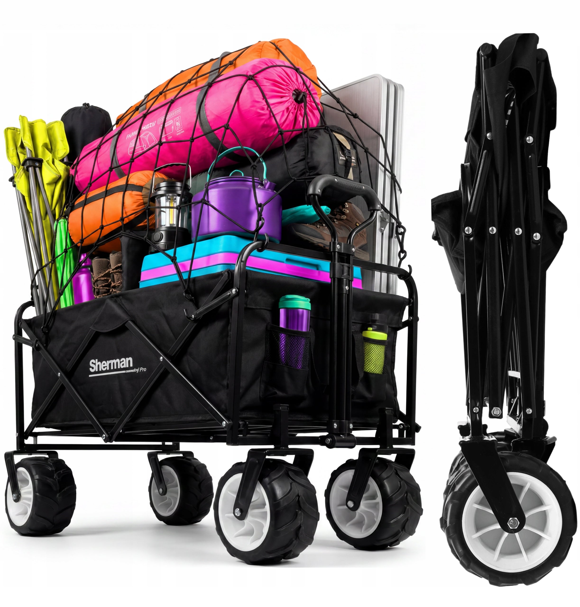 HOLIDAY TROLLEY folding transport CC1 + MESH | Sherman