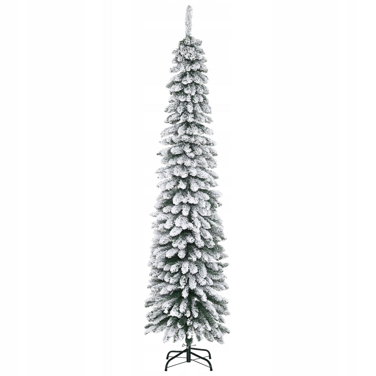 HOMCOM Artificial Christmas tree 210 cm, 490 twigs, for Christmas