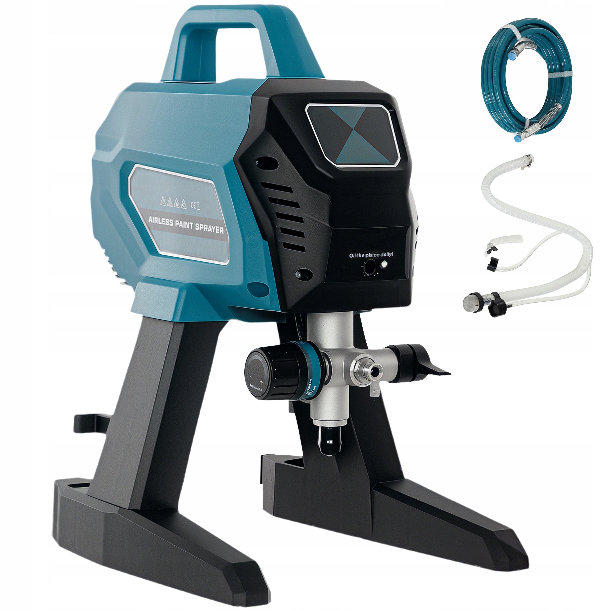 HOMCOM Electric Paint Sprayer Airless 700 W 200 bar 7,5 m