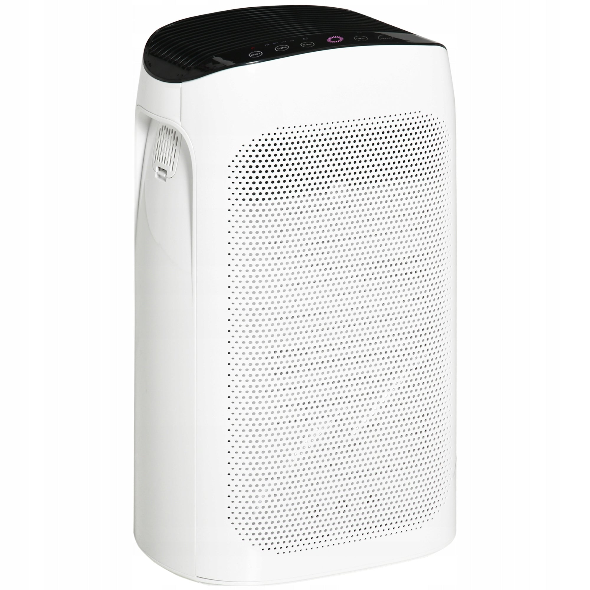 HOMCOM air purifier with HEPA filter up to 25-35 m³ removes dust, pollen