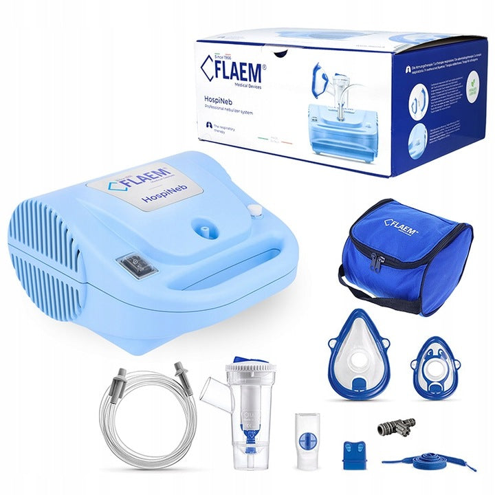 HOME AND PROFESSIONAL INHALER FLAEM HOSPINEB ADVANCED PARAMETERS