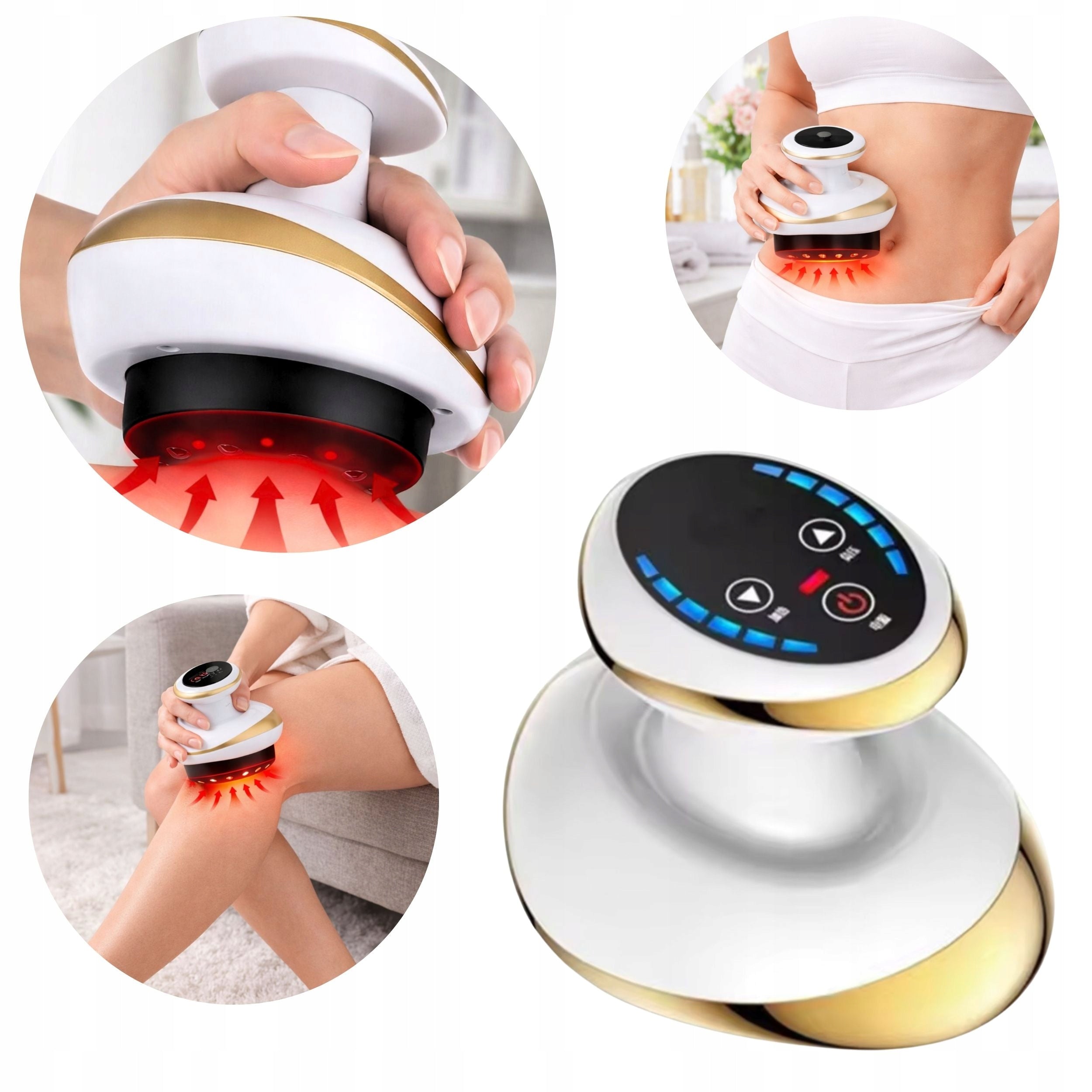 HOME ANTI-CELLULITE MASSAGER SLIMMING BODY 12 LEVELS Manufacturer code Domowy masażer antycelulitowy - CrossBunnyPL