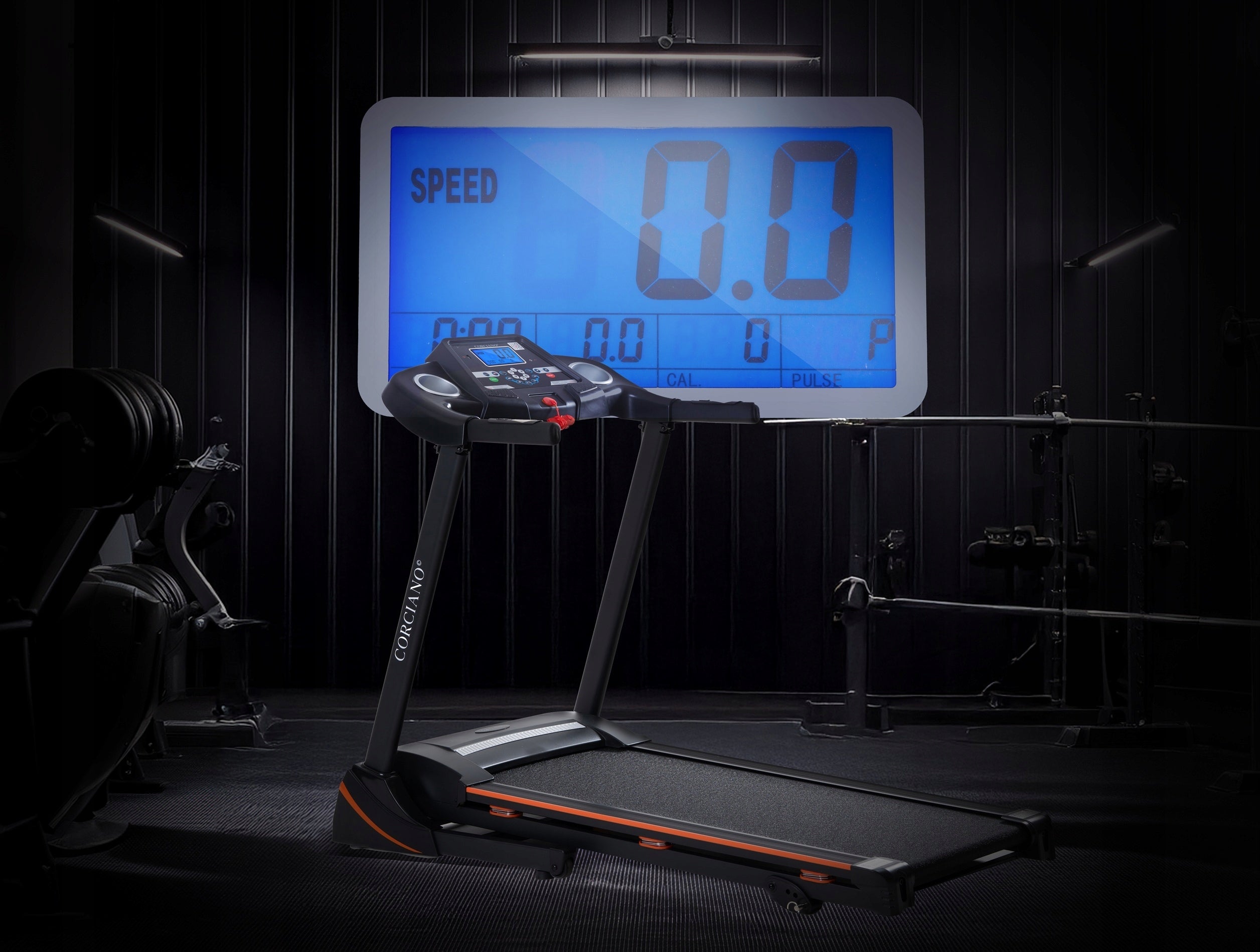 HOME ELECTRIC TREADMILL CORCIANO LUGO FOLDING 130KG 3HP 16km/h Manufacturer code Lugo