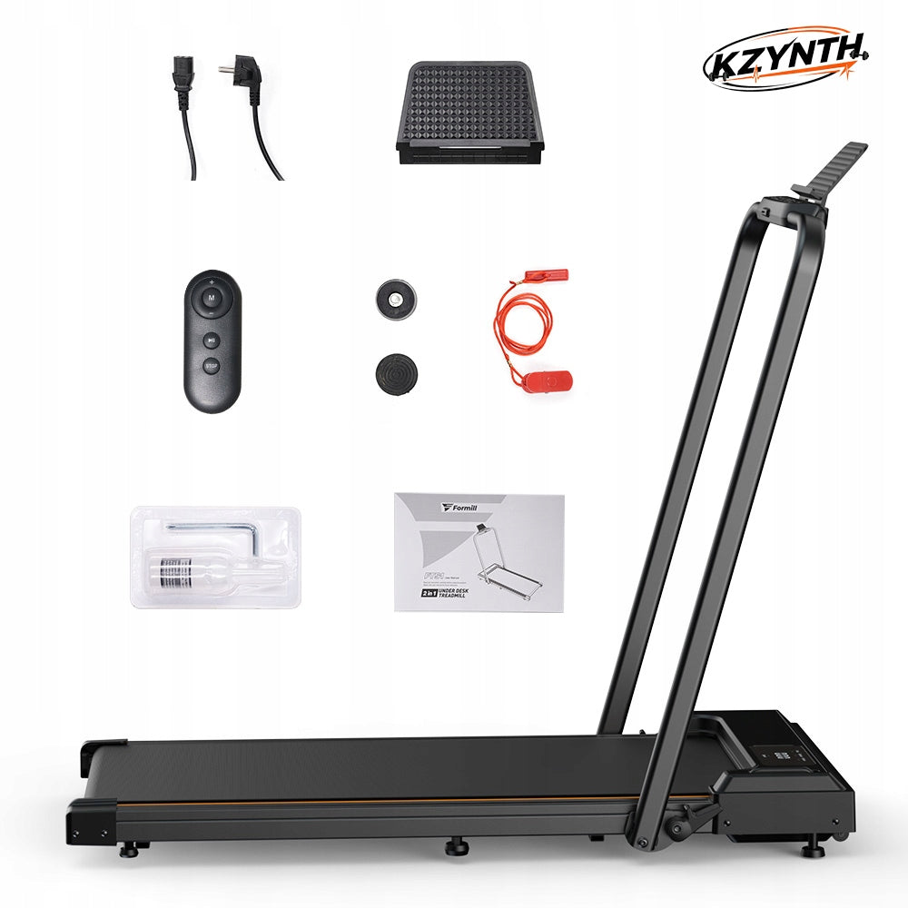 HOME ELECTRIC TREADMILL FOLDING 10 KM/H KZYNTH 2IN1 Walkingpad with remote control Manufacturer code Bieżnia Elektryczna Składana KZYHTH