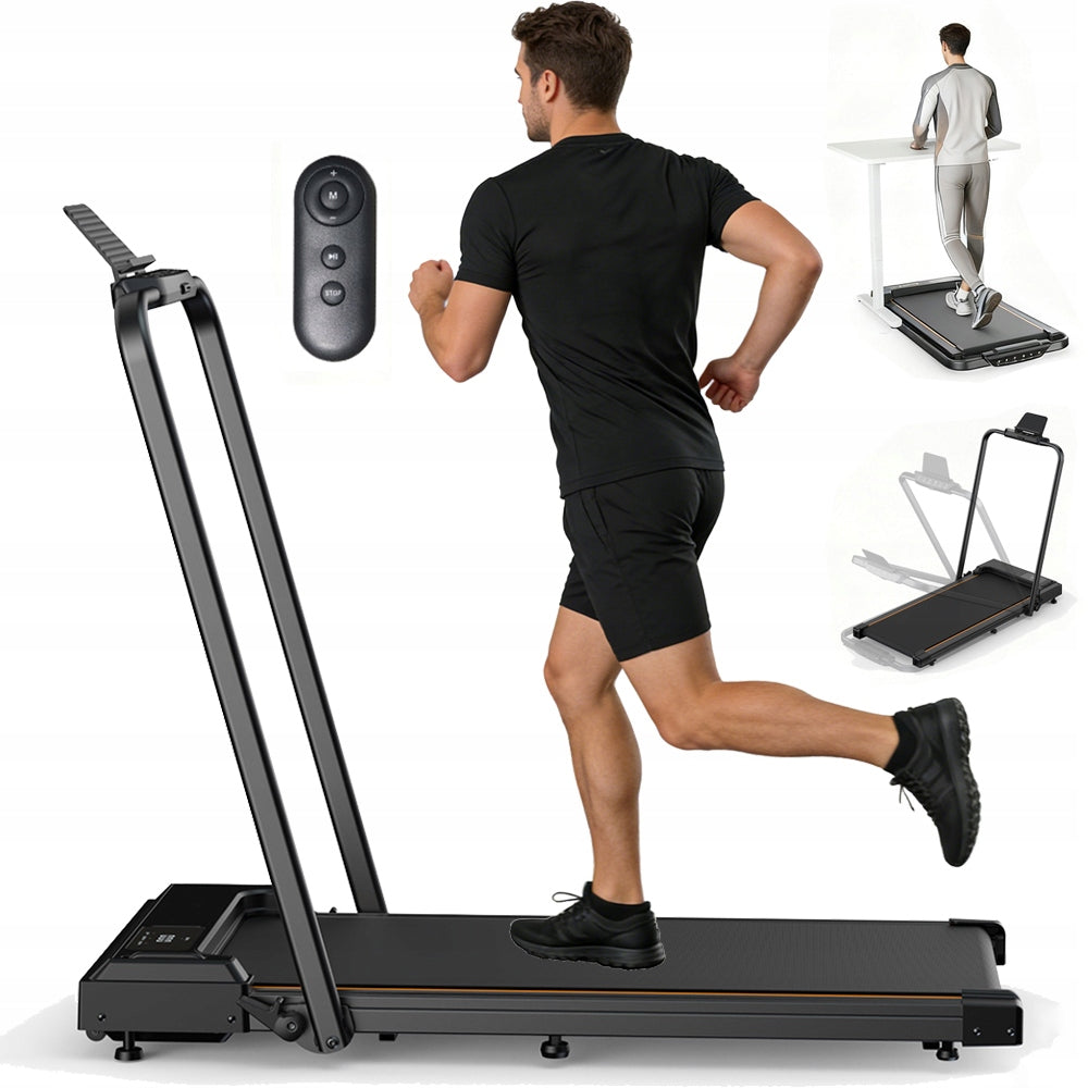 HOME ELECTRIC TREADMILL FOLDING 10 KM/H KZYNTH 2IN1 Walkingpad with remote control