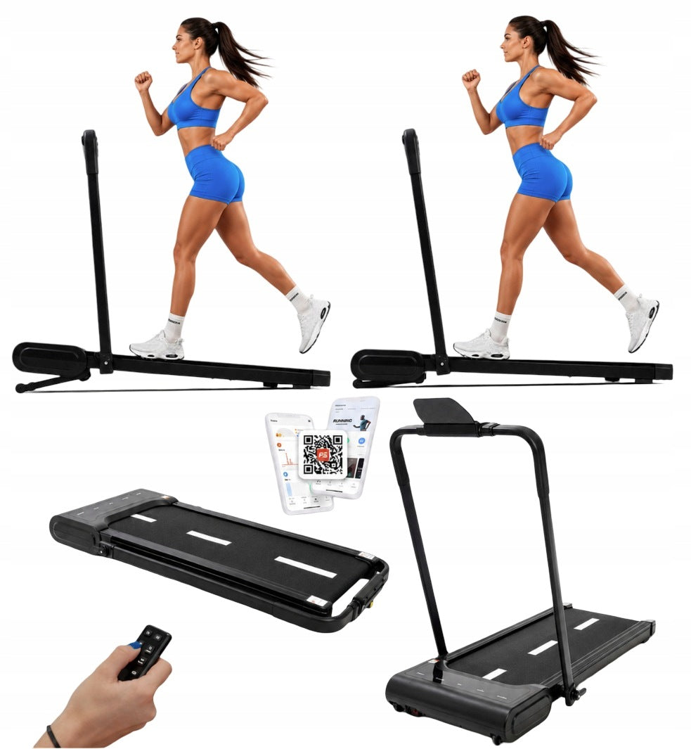 HOME ELECTRIC TREADMILL N2 PRO FOLDING 12 KM/H AUTO ANGLE OF INCLINATION APP
