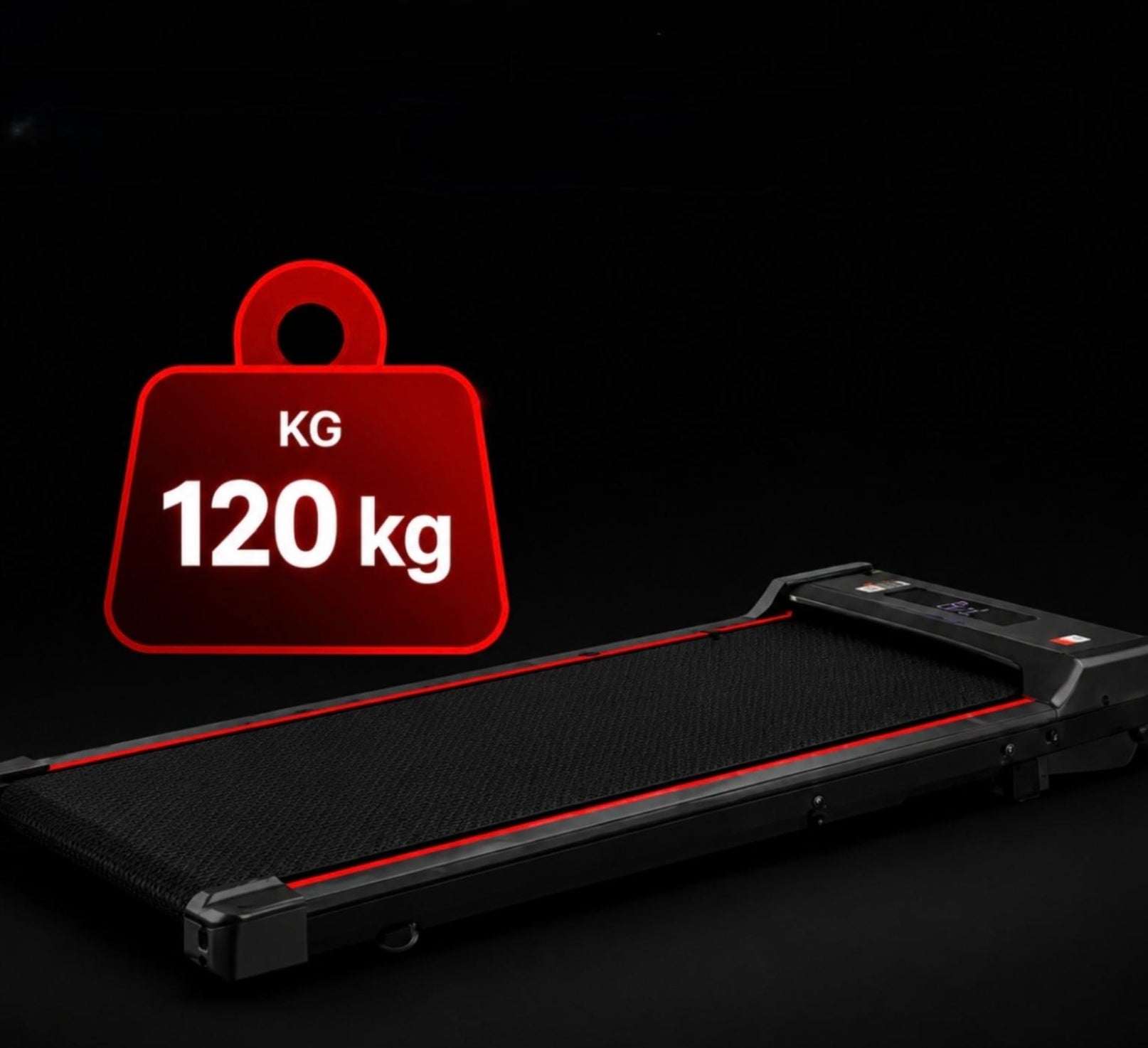 HOME ELECTRIC WALKING TREADMILL TRAINING PAD 6% TO 120KG Packaging status original
