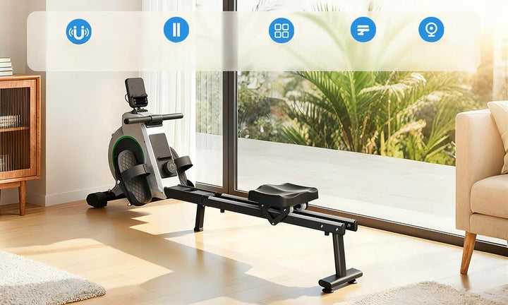 HOME MAGNETIC EXERCISE ROWING MACHINE FOLDING SOCOSAZA ROWING MACHINE QK-530 Brand no brand