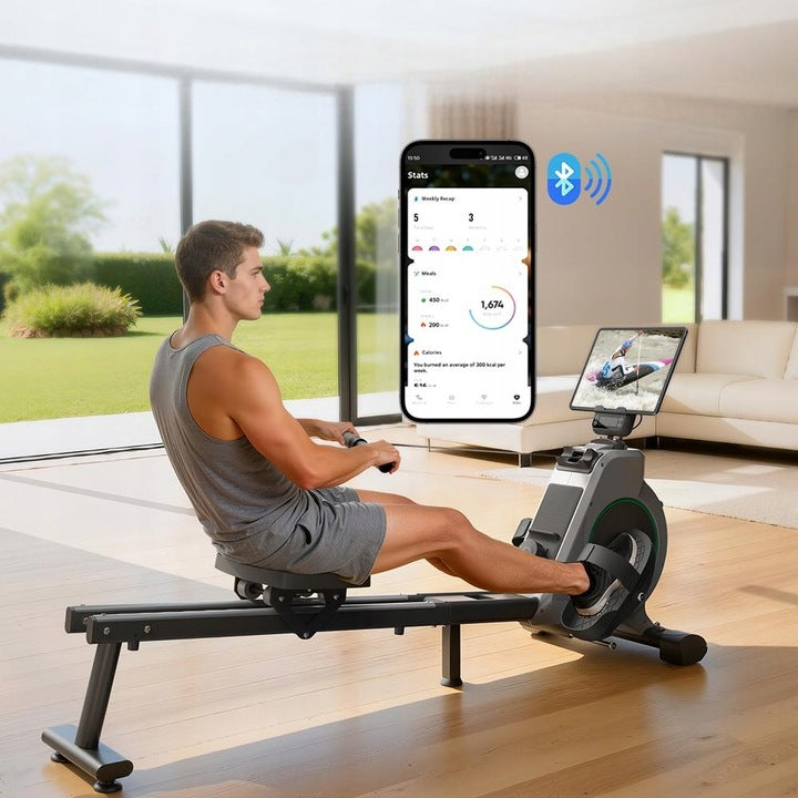 HOME MAGNETIC EXERCISE ROWING MACHINE FOLDING SOCOSAZA ROWING MACHINE QK-530 Manufacturer code SKŁADANY WIOŚLARZ SOKOSAZA QK-530