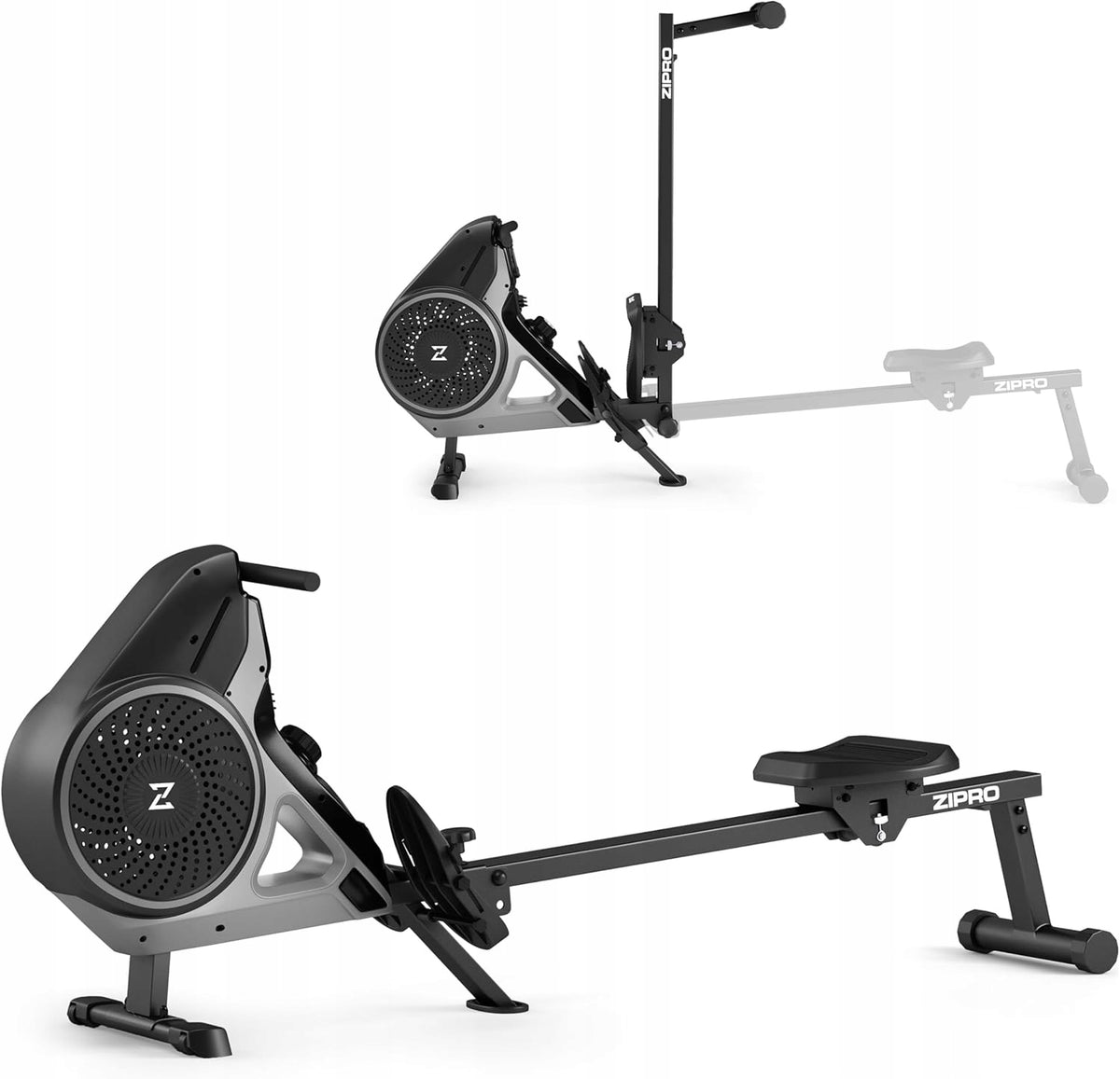 HOME MAGNETIC ROWING MACHINE 8 RESISTANCE LEVELS FOLDING FULL BODY WORKOUT Brand no brand