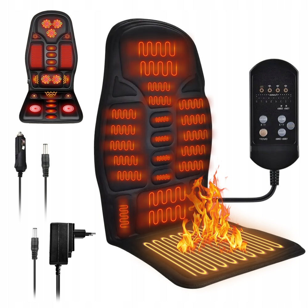 HOME MASSAGE MAT VIBRATING MASSAGE HEATING PAD FOR MASSAGE ON THE CHAIR