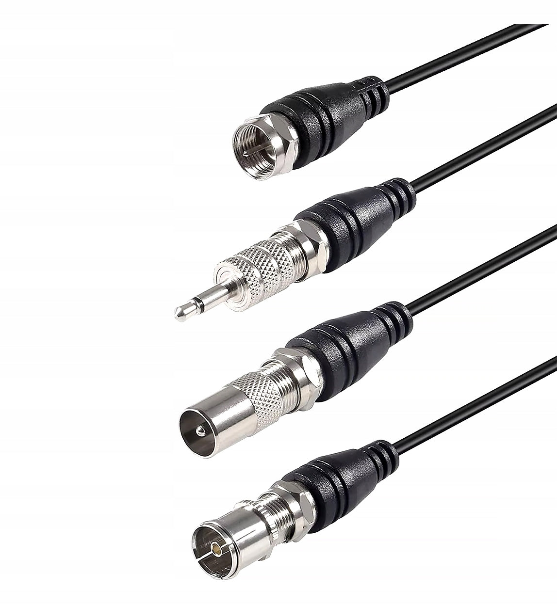 HOME RADIO ANTENNA FM 3 METERS REPLACEMENT PLUGS FOR MOST DEVICES Manufacturer code 679134877989