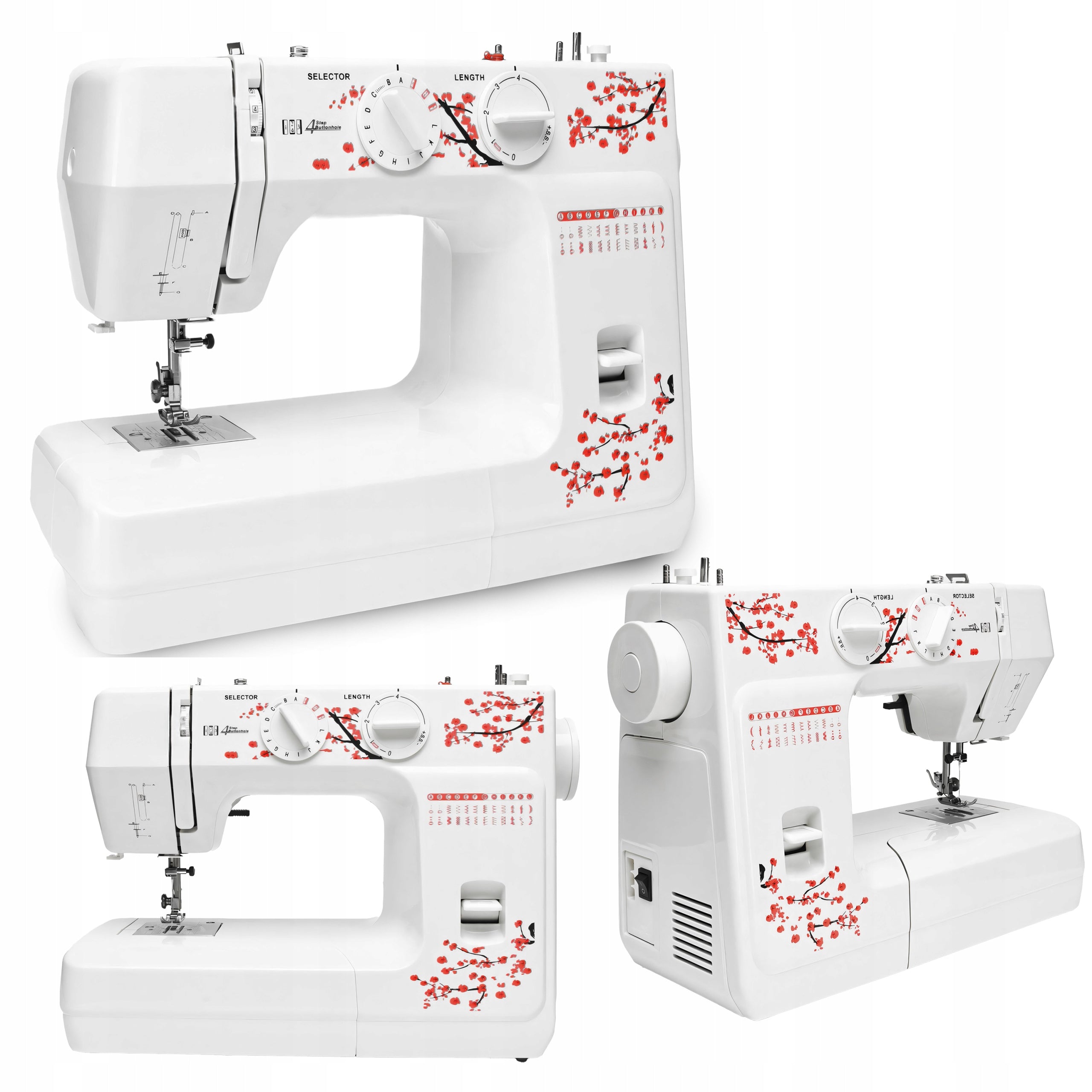 HOME SEWING MACHINE ADJUSTABLE STRONG 48X STITCH PATTERNS + ACCESSORIES EAN (GTIN) 5904806169211