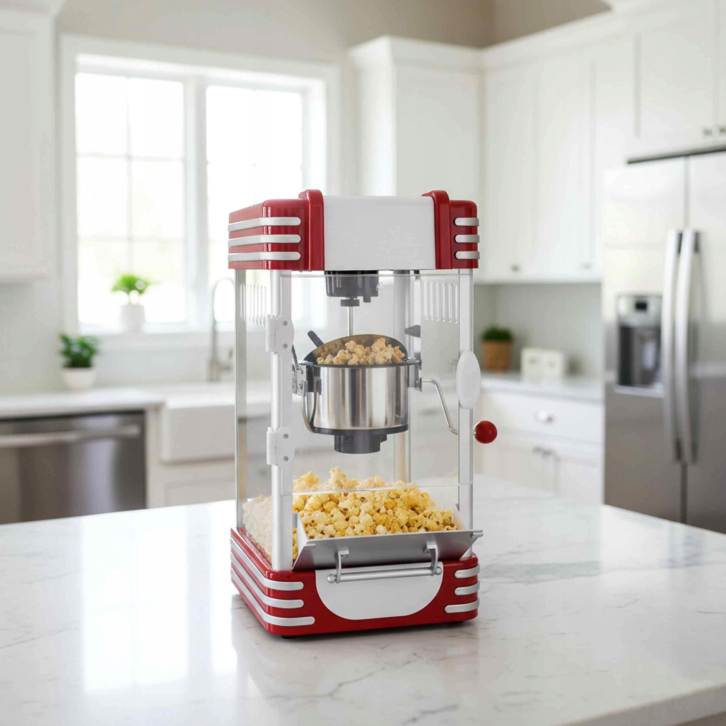 HOMEMADE POPCORN MAKING MACHINE AUTOMATIC DEVICE LARGEST XXXL EAN (GTIN) 5907190136944