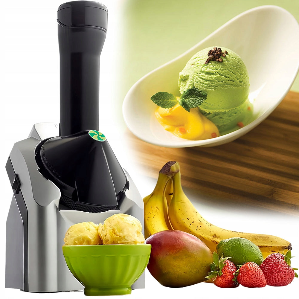HOMEMADE SOFT ICE CREAM MACHINE WITH FROZEN FRUIT WITHOUT DAIRY Brand no brand