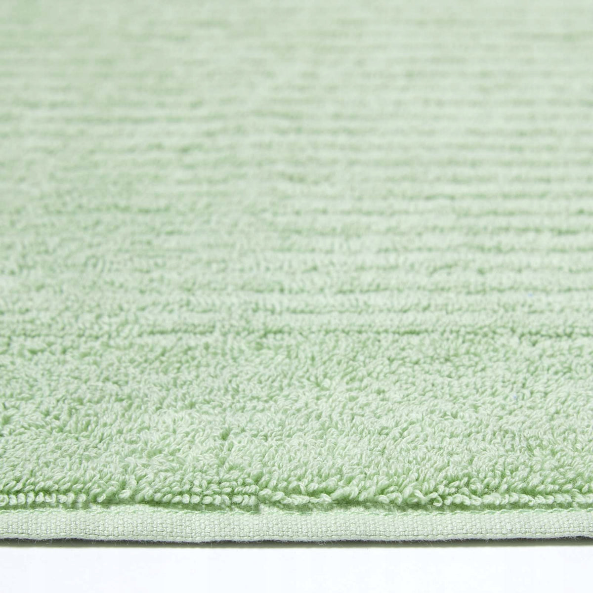 HOMESCAPES Imperial Cotton Sage Green Bathroom Rug 50x80cm Brand no brand