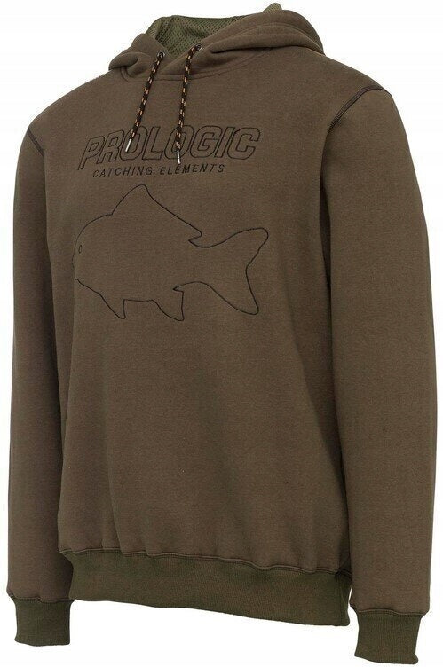 HOODIE PROLOGIC MEGA FISH HOODIE ARMY GREEN SIZE L