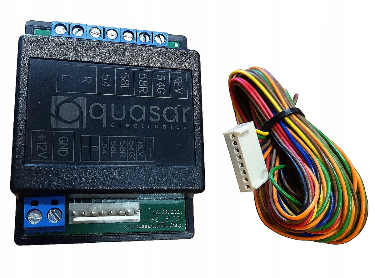 HOOK MODULE with wiring harness socket 7 and 13 PIN UNIVERSAL MODULE Polish