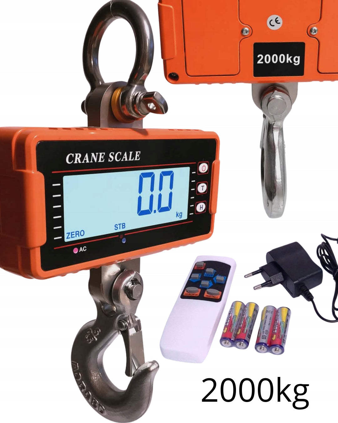 HOOK SCALE 2t 2000 kg ELECTRONIC STORAGE CRANE