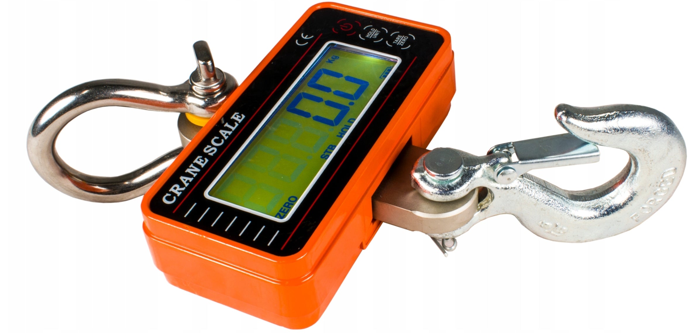 HOOK SCALE ELECTRONIC HANGING STORAGE 2T tons 2000kg LCD hook PILOT Product weight with unit packaging 4 kg