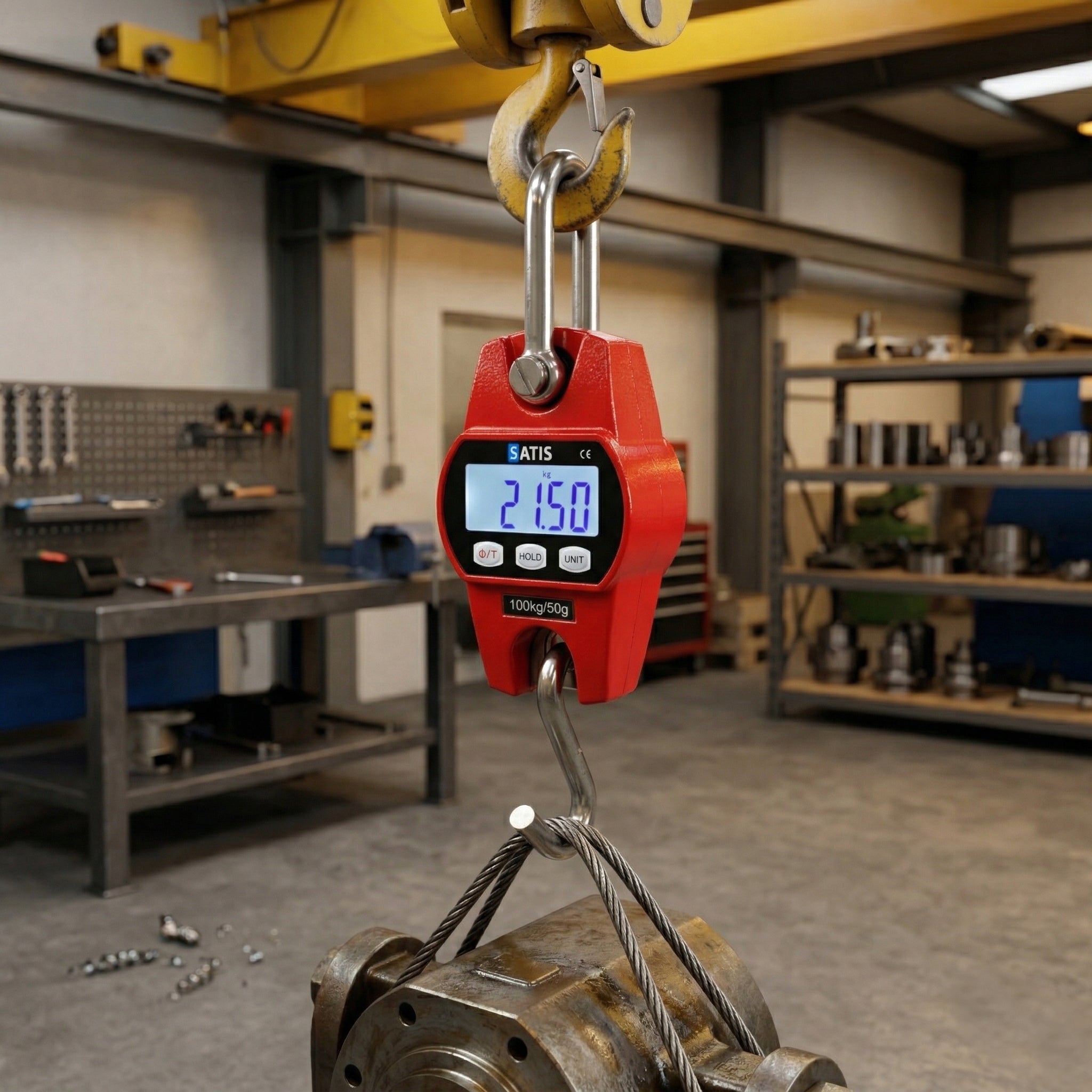HOOK WEIGHT UP TO 100KG INDUSTRIAL FISHING 50G HANGING HUNTING Product weight with unit packaging 0.7 kg
