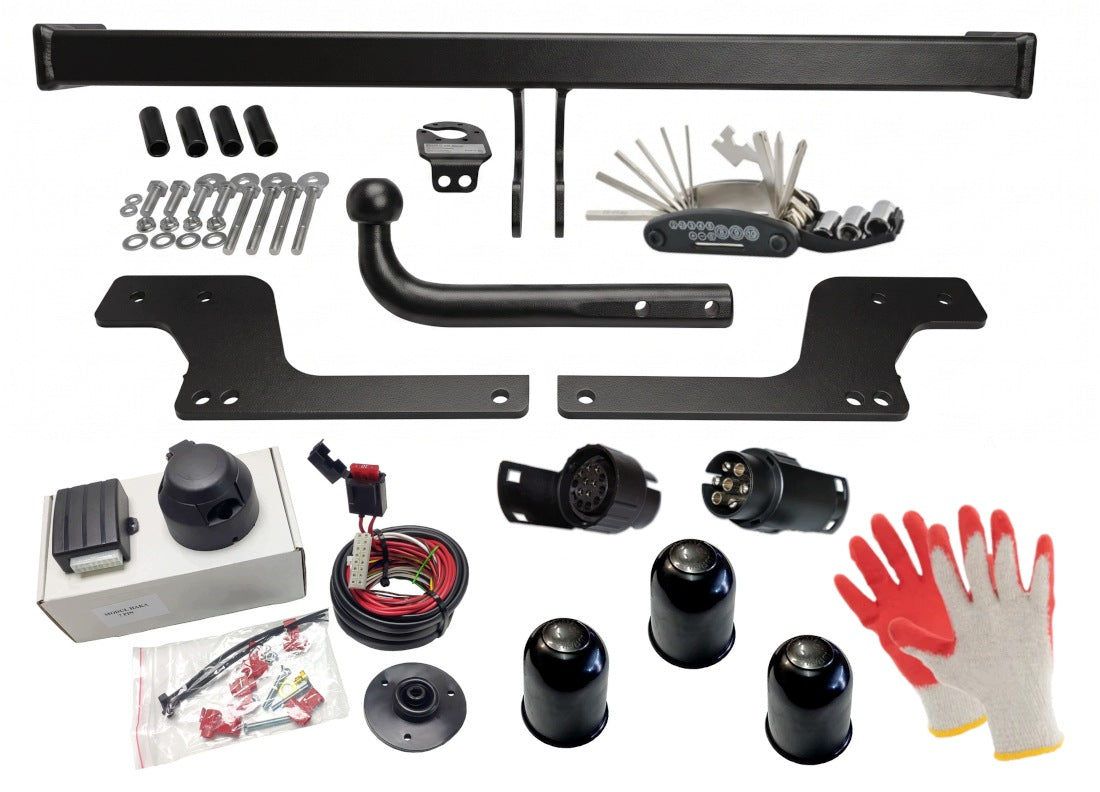 HOOK with MODULE 7pin adapter DACIA DUSTER 2010-2021 1 2 I II towbar Manufacturer Bizub Hak-Pol
