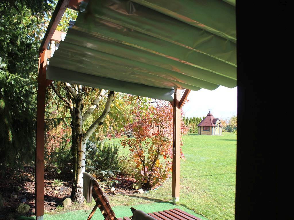 HORIZONTAL ROMAN SHUTTER 100% WATERPROOF OUTDOOR PVC AWNING, MADE TO MEASURE Brand Sun Shade