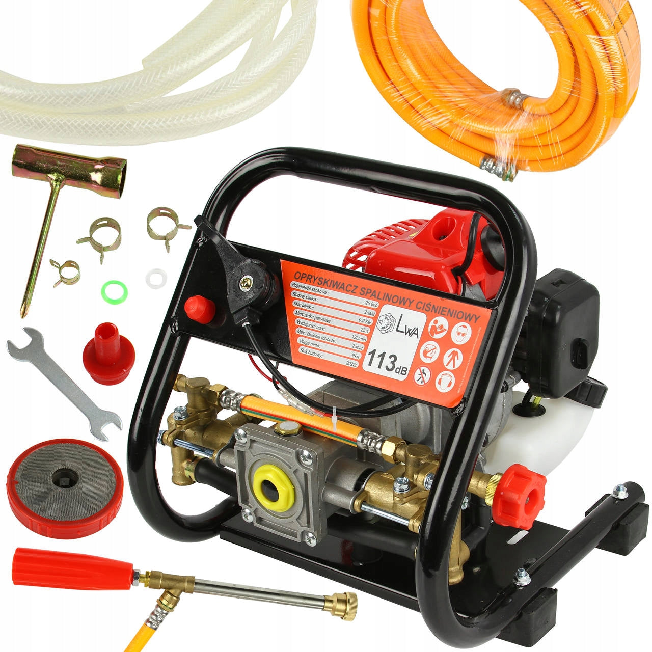HORTICULTURAL PRESSURE COMBUSTION SPRAYER FOR SPRAYING DEMON 25 BAR Brand Demon