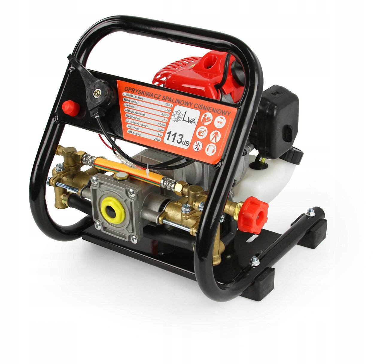HORTICULTURAL PRESSURE COMBUSTION SPRAYER FOR SPRAYING DEMON 25 BAR Manufacturer code M83223