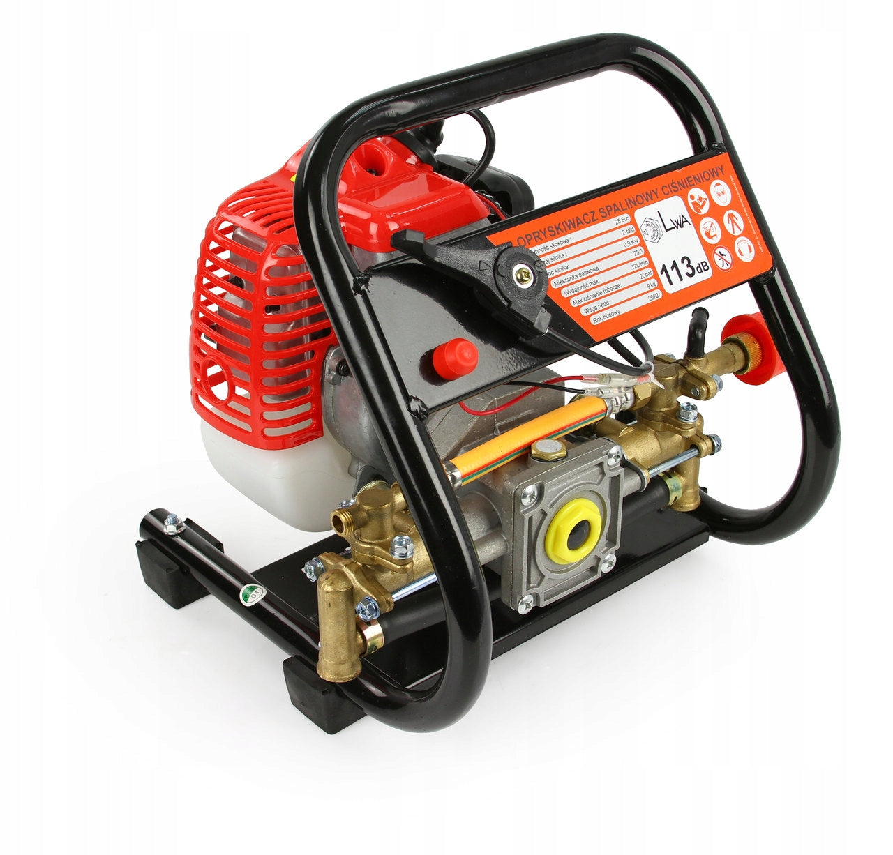 HORTICULTURAL PRESSURE COMBUSTION SPRAYER FOR SPRAYING DEMON 25 BAR Product weight with unit packaging 9 kg