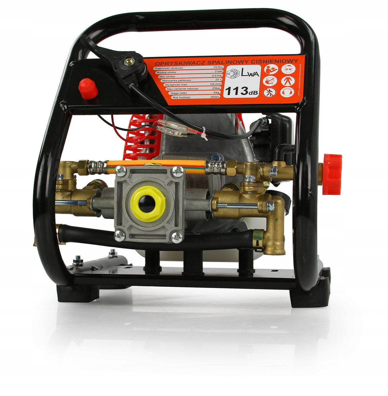 HORTICULTURAL PRESSURE COMBUSTION SPRAYER FOR SPRAYING DEMON 25 BAR Tank capacity 0 l