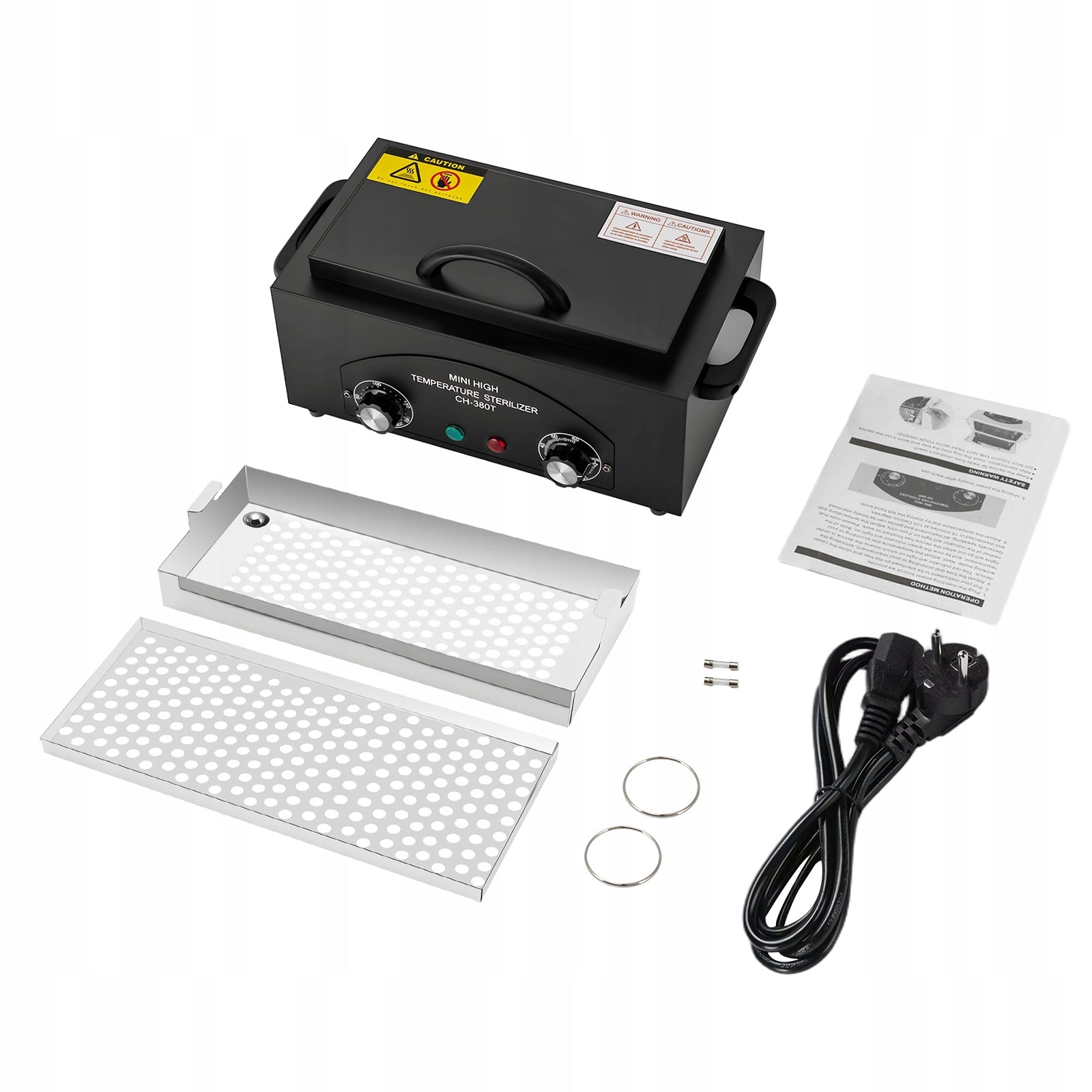 HOT AIR STERILIZER, DRY HEAT STERILIZER, NAIL TOOL STERILIZER WITH TIMER Packaging status original